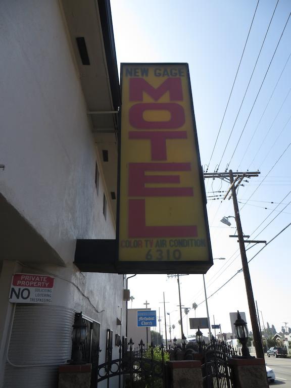 New Gage Motel Los Angeles Exteriör bild